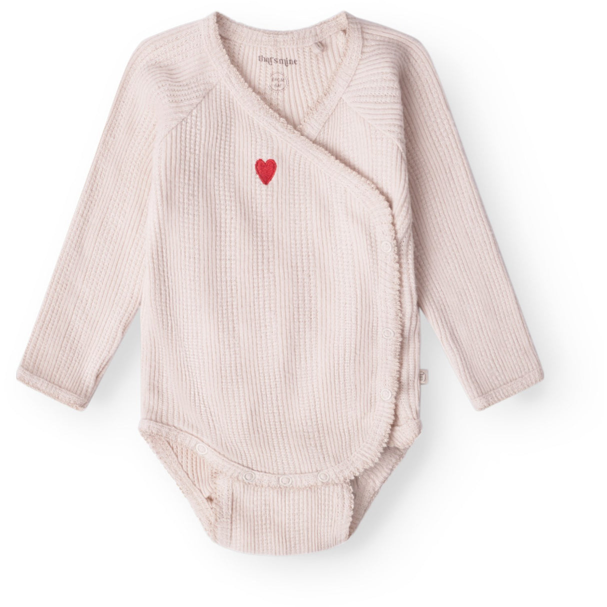 That's Mine Perfectly Pale Silke Slå-om Bodystocking