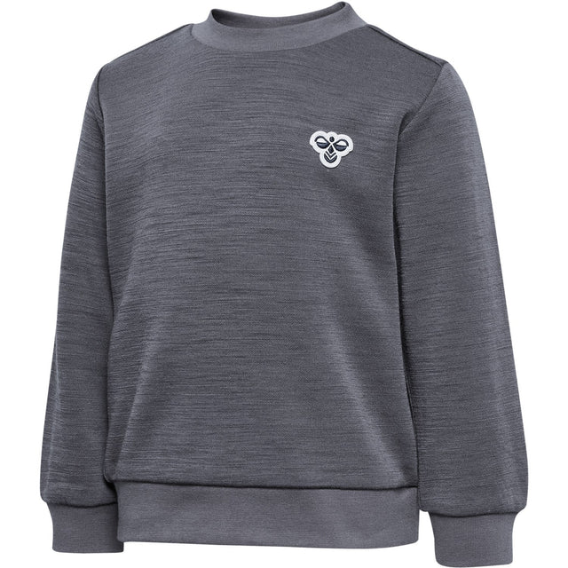 Hummel Dark Grey Melange Mini Uld Sweatshirt Bee