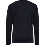 Hummel Black Jr Uld Rib T-Shirt L/S