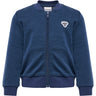Hummel Dress Blues Mini Uld Zip Jakke Bee