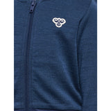 Hummel Dress Blues Mini Uld Zip Jakke Bee