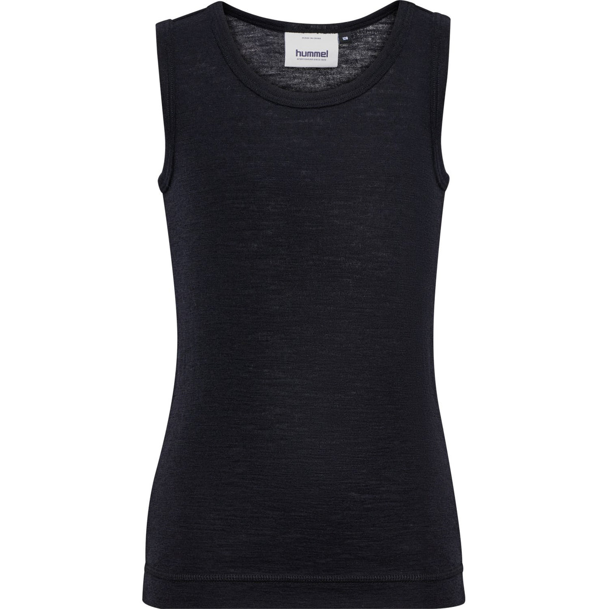 Hummel Black Jr Uld Rib Top S/L