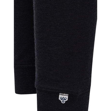 Hummel Black Jr Uld Rib Leggings