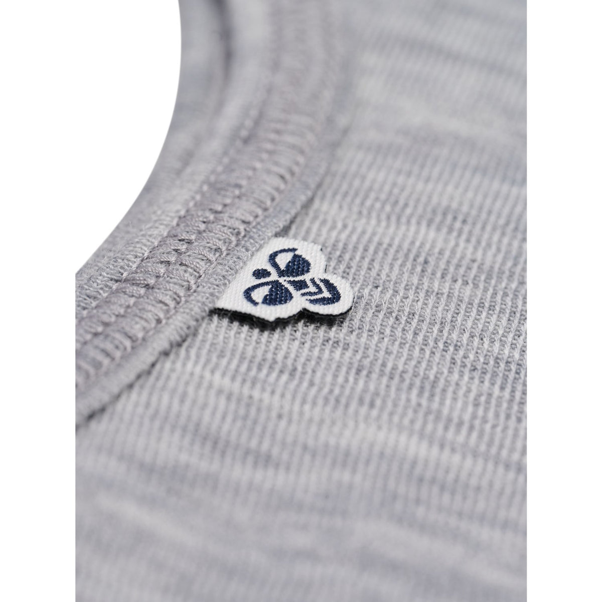 Hummel Grey Melange Mini Uld Rib Elefanthue