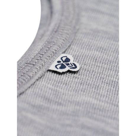 Hummel Grey Melange Mini Uld Rib Elefanthue