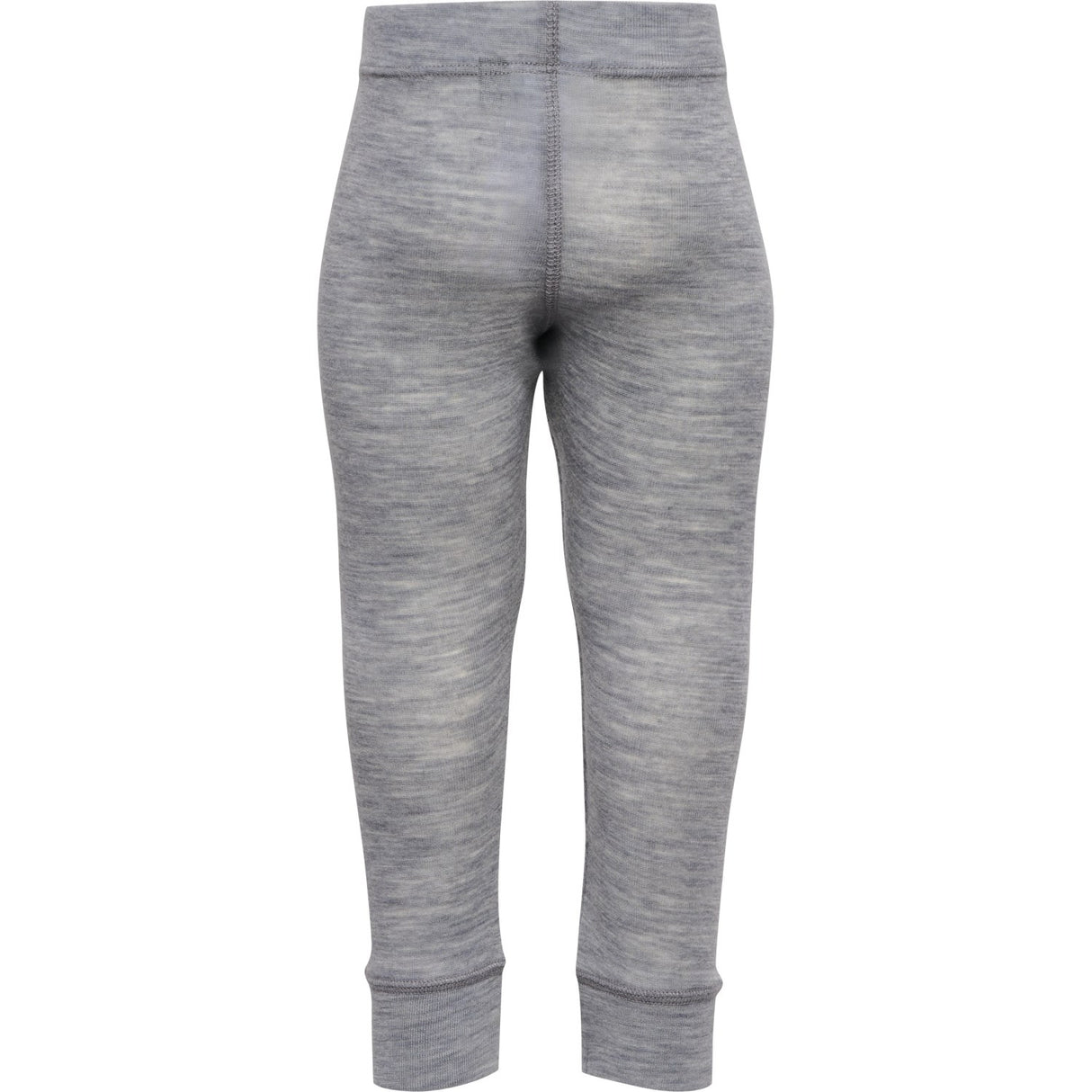 Hummel Grey Melange Mini Uld Rib Leggings