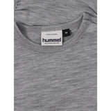 Hummel Grey Melange Mini Uld Rib Body L/S