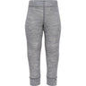 Hummel Grey Melange Mini Uld Rib Leggings