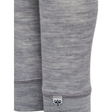 Hummel Grey Melange Mini Uld Rib Leggings