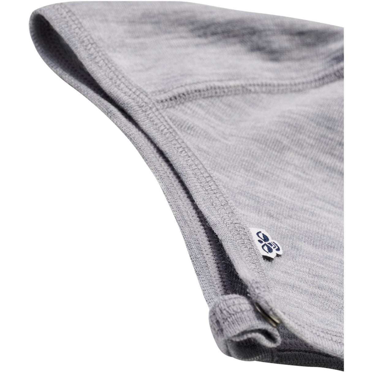 Hummel Grey Melange Mini Uld Rib Hue