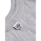 Hummel Grey Melange Mini Uld Rib Hue