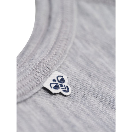 Hummel Grey Melange Mini Uld Rib Hue