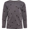 Hummel Charcoal Gray Mini Uld T-Shirt L/S