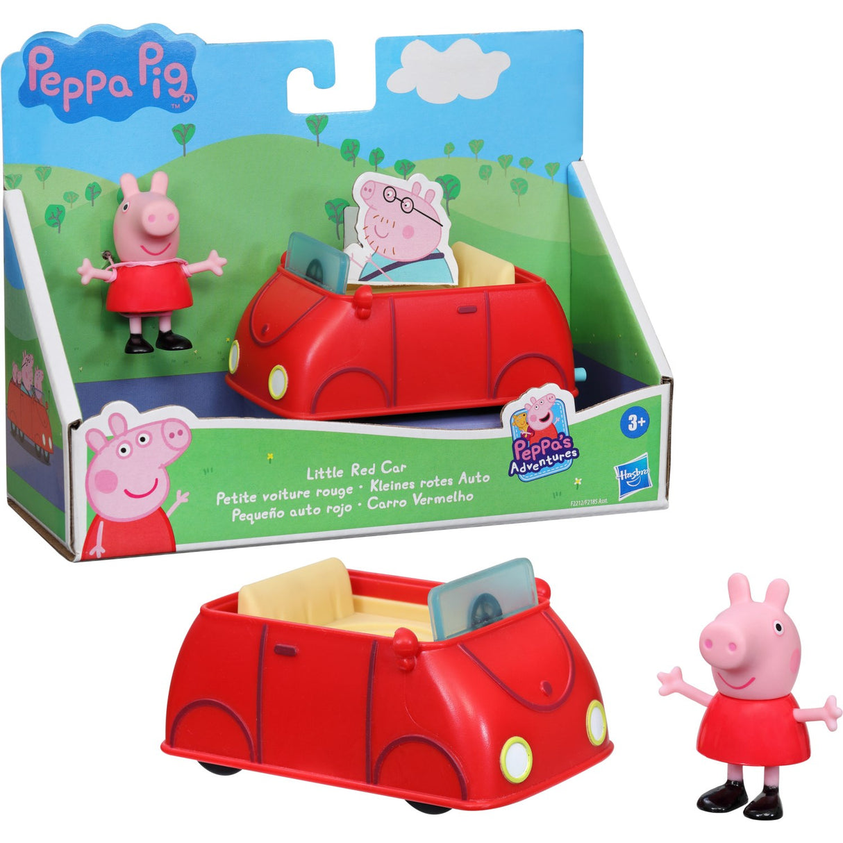 Peppa Pig Little Vehicles Lille Rød Bil