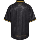 Hummel Black Jr Loose Bay Soccer Jersey S/S