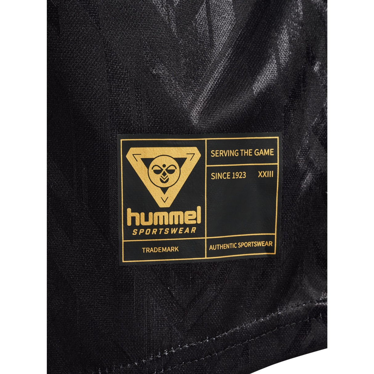 Hummel Black Jr Loose Bay Soccer Jersey S/S