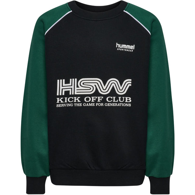 Hummel Dark Green Jr Oversized Crew Hsw