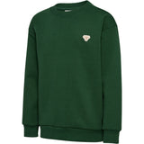 Hummel Dark Green Jr Loose Crewneck Bee
