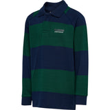 Hummel Dress Blues Jr Loose Striped Polo L/S
