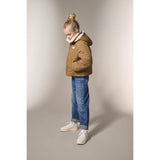 kids ONLY Toasted Coconut Kogmaria Life Reversib Puffer Jakke Otw