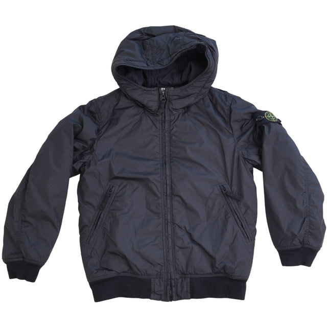 Stone Island Black Kort Parka Jakke