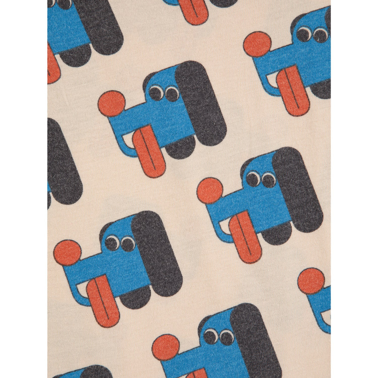 Bobo Choses Offwhite Doggy Mate All Over Bluse