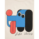 Bobo Choses White Doggy Mate Bluse