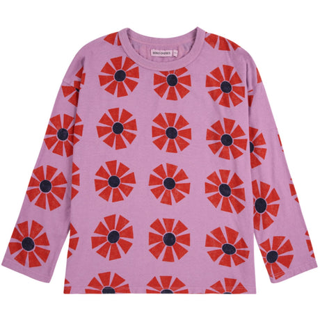 Bobo Choses Purple Kaleidoscope All Over Bluse