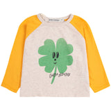 Bobo Choses White Lucky Clover Bluse