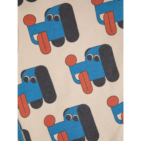 Bobo Choses Offwhite Doggy Mate All Over Zipped Hættetrøje