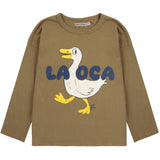 Bobo Choses Khaki La Oca Bluse