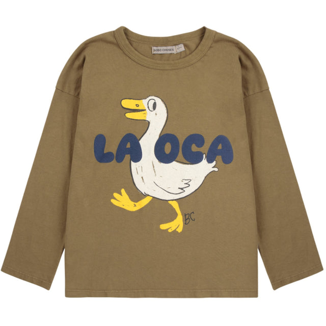 Bobo Choses Khaki La Oca Bluse
