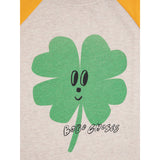 Bobo Choses Yellow Lucky Clover Ranglan Ærmer Bluse
