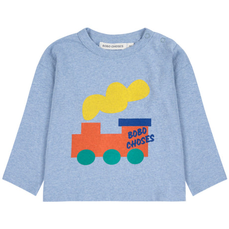 Bobo Choses Light Blue Bobo Choo Choo Bluse