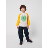 Bobo Choses Yellow Lucky Clover Ranglan Ærmer Bluse