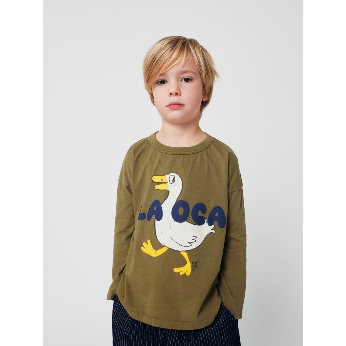 Bobo Choses Khaki La Oca Bluse
