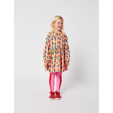 Bobo Choses Pink Dices All Over Micro Corduroy Kjole