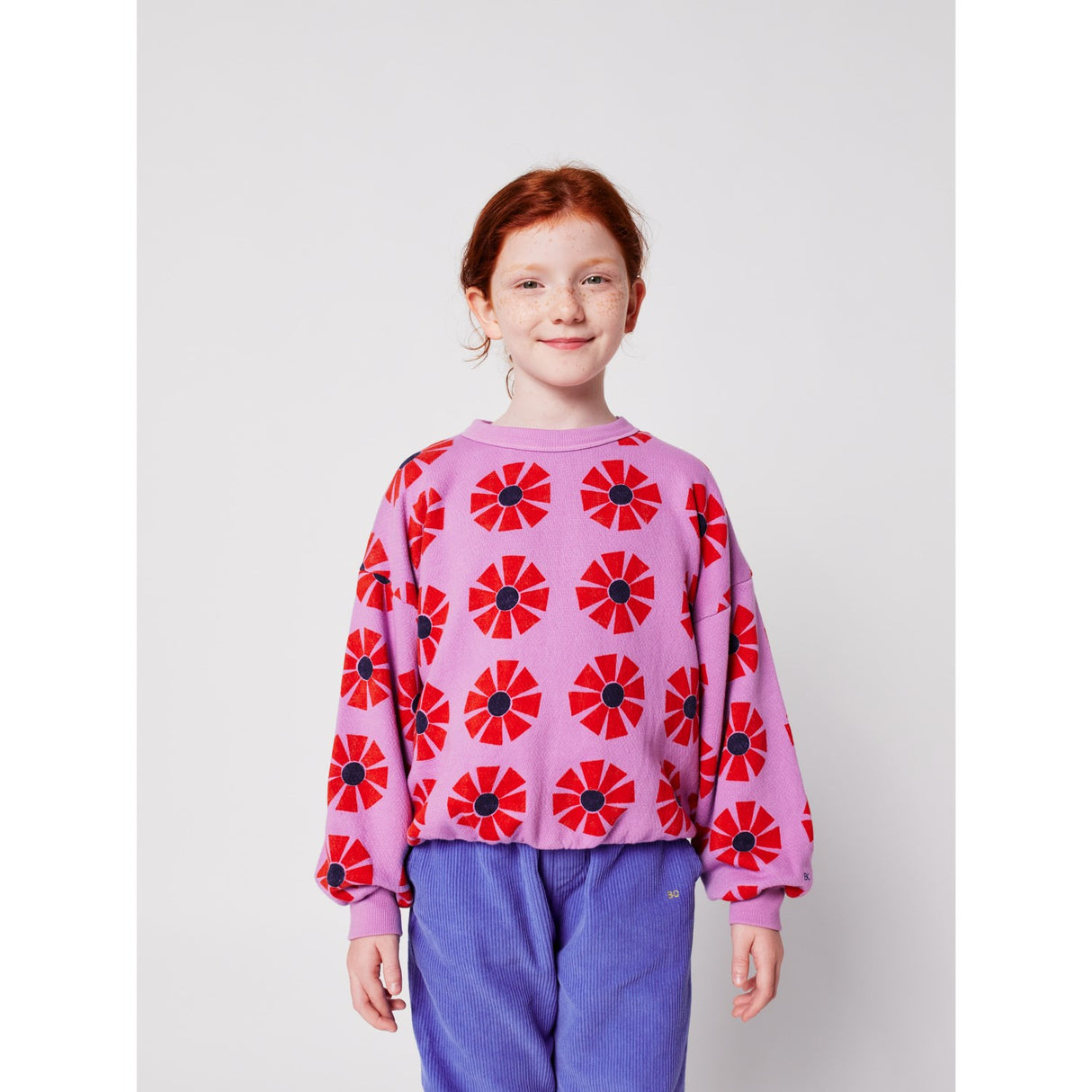 Bobo Choses Purple Kaleidoscope All Over Sweatshirt