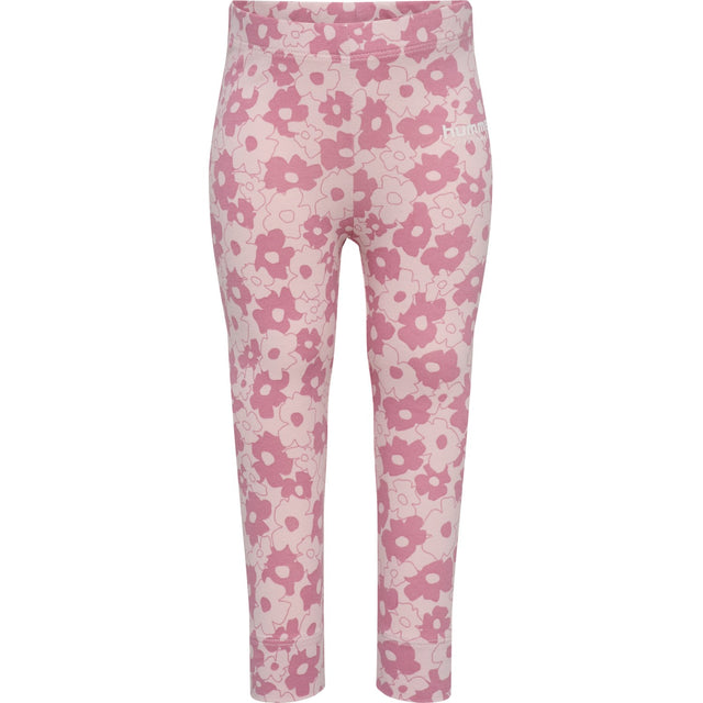 Hummel Pink Nectar Mini Flower AOP Tights