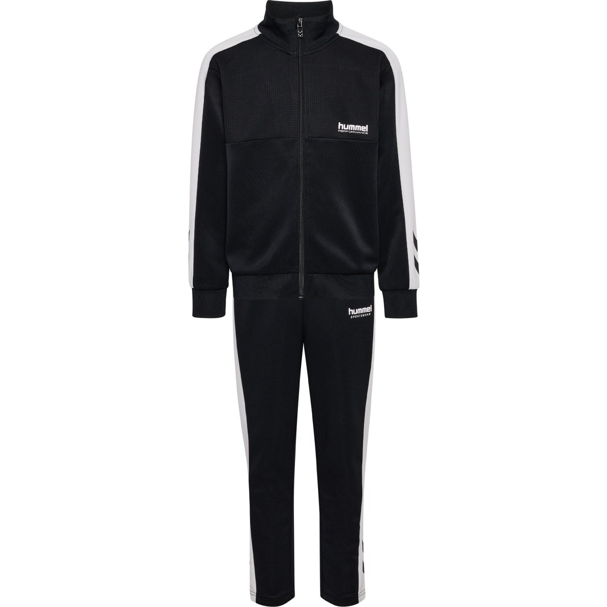 Hummel Black Colorblock Tracksuit