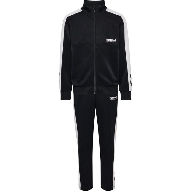 Hummel Black Colorblock Tracksuit