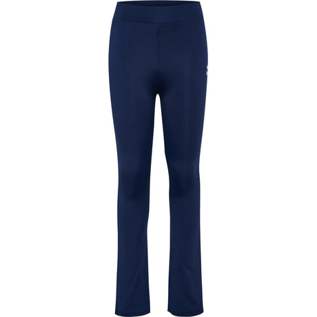 Hummel Black Iris High Waist Flared Tights