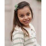 Hanevild Shale Green Tanja Sløjfe