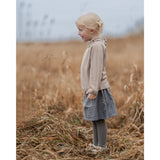 Hanevild Cream Oatmeal Lea Bluse, Merino Uld