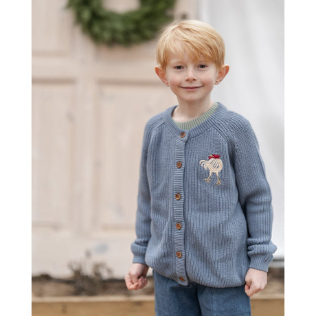 Hanevild Blue Blizzard Kaj Cardigan