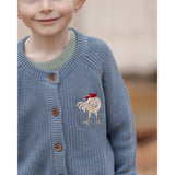 Hanevild Blue Blizzard Kaj Cardigan