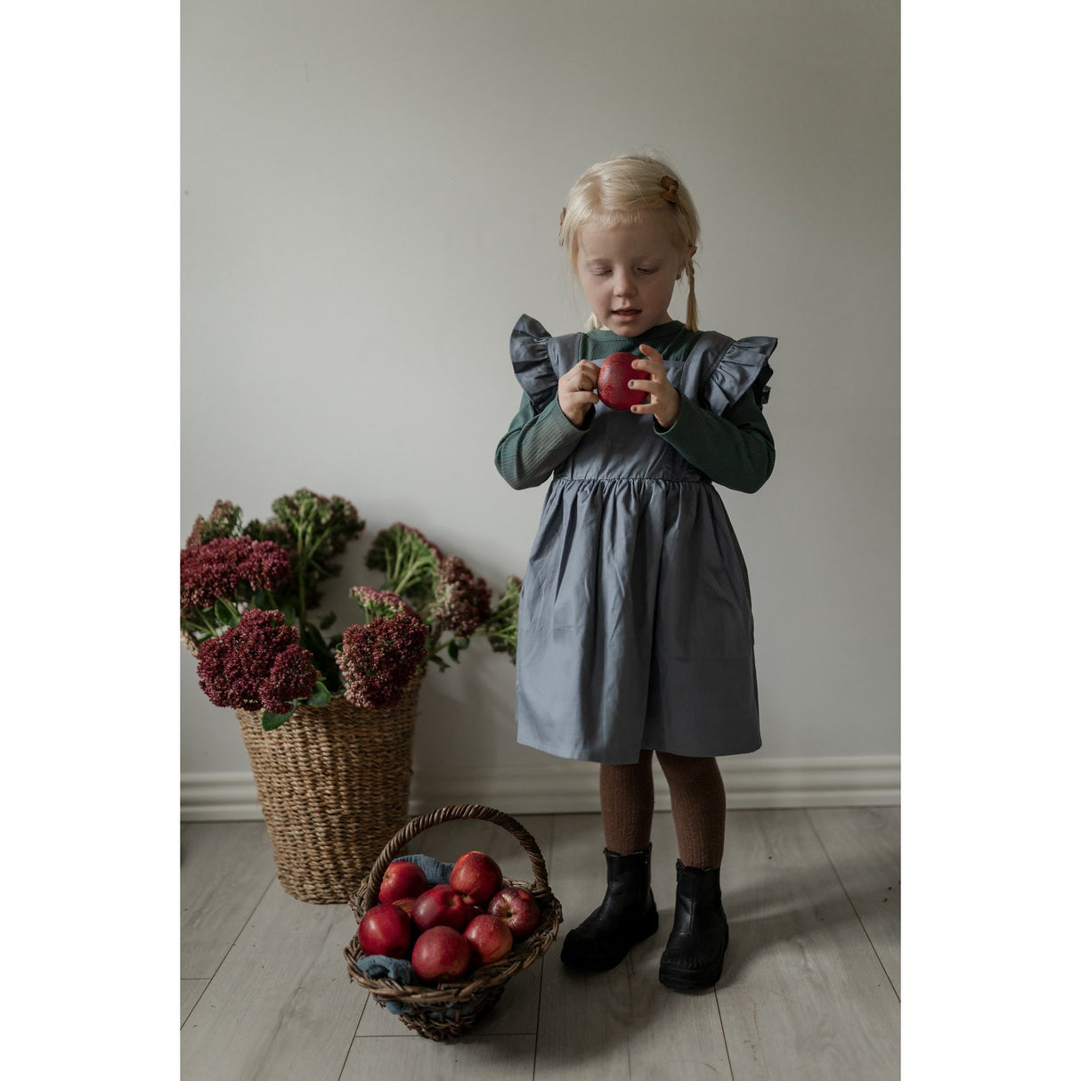 Hanevild Blue Gertrud Kjole