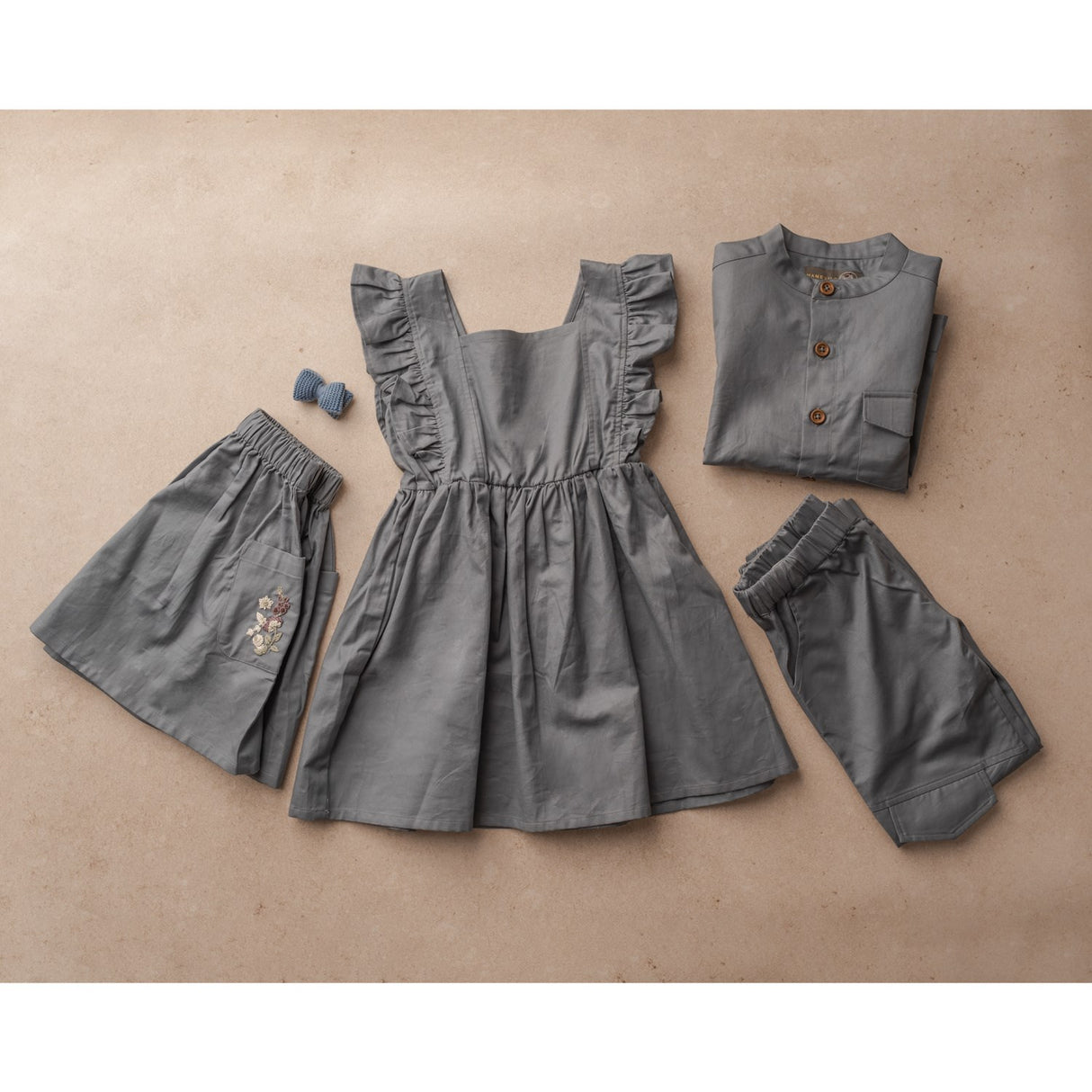 Hanevild Blue Gertrud Kjole