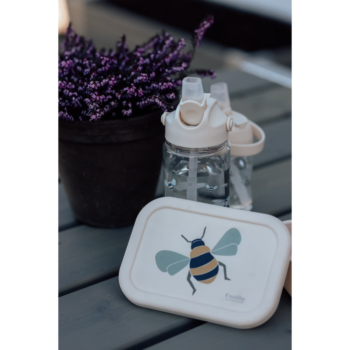 Vanilla COPENHAGEN Honeybee Happy Madkasse - Silicone