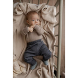 Hanevild Cream Oatmeal Martin Romper, Merinowool